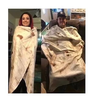 Foto 3 | Foto 3 | Manta de Franela BELUG Burrito de Doble Cara de Alta Calidad