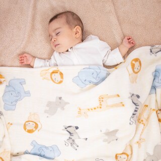 Foto 4 | Foto 4 | Frazada para Bebé Ligera Chiquimundo Junglita