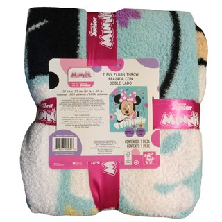 Foto 2 | Foto 2 | Frazada Con Doble Lado Disney Junior Minnie