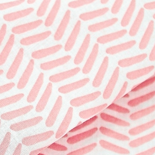 Foto 4 | Foto 4 | Juego De Sábanas Para Colecho 50x90cm Nap Baby - Chevron Rosa