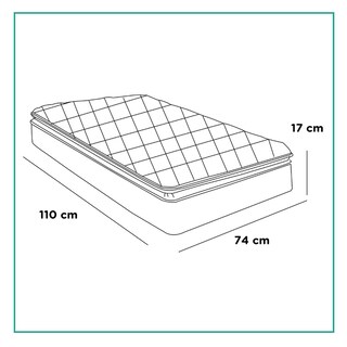 Foto 4 | Foto 4 | Set De 2 Sábanas De Cajón, Cuna Viajera 74x110cm Nap Baby - Cohetes/estrellas