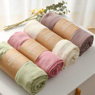 Foto 3 | Foto 3 | Mantas para Bebé Momcozy Muselina 120 x 120 cm 4 Unidades - Venta Internacional