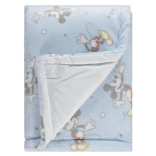 Foto 2 | Foto 2 | Manta Infantil Disney Mickey Mouse Azul - Venta Internacional