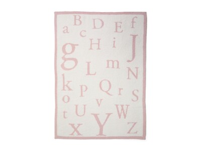 Foto 2 | Foto 2 | Manta Barefoot Dreams Cozychic Abc Dusty Rosa/crema 30 X 40 Cm - Venta Internacional.