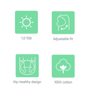 Foto 3 | Foto 3 | Saco de Dormir Swaddleme 3 Piezas para Bebé