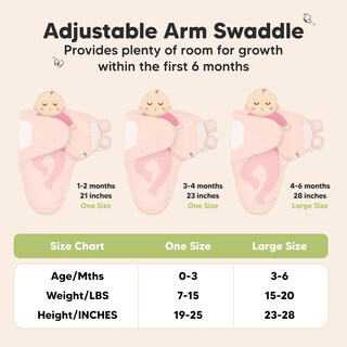 Foto 6 | Foto 6 | Sacos de Dormir Para Bebés Swaddle Keababies Orgánicos de 0 a 3 Meses Paquete de 3 - Venta Internacional