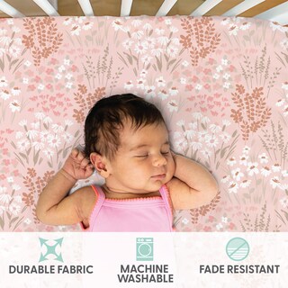 Foto 3 | Foto 3 | Juego de Sábanas para Cuna The Peanutshell Organic Super Soft Baby 4 Piezas - Venta Internacional