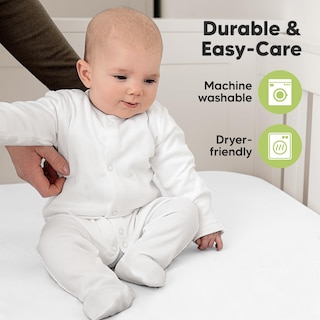 Foto 7 | Foto 7 | Sábanas Para Cuna Keababies De Algodón Orgánico, Paquete De 2 Unidades, Para Niños Y Niñas - Venta Internacional.