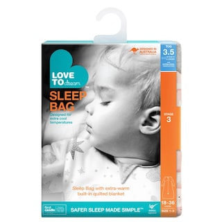 Foto 7 | Foto 7 | Saco de Dormir Love To Dream Rosa Extra Cálido para Niños de 18 a 36 Meses - Venta Internacional