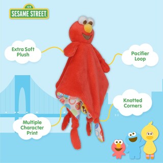 Foto 3 | Foto 3 | Manta de Bebé Sesame Street Elmo Kids Preferred - Venta Internacional