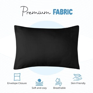 Foto 3 | Foto 3 | Fundas De Almohada Utopia Bedding Para Niños Pequeños De 13 X 18 Cm, Paquete De 2 Unidades De Microfibra - Venta Internacional.