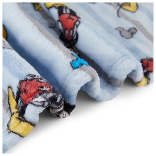 Foto 5 | Foto 5 | Manta De Franela Para Bebé Disney Con Forro Polar Mickey Minnie Pooh Dumbo - Venta Internacional.