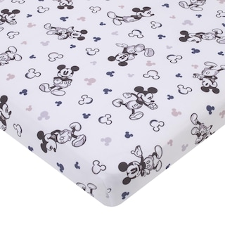 Foto 1 | Foto 1 | Sábana Para Cuna Nojo Disney Mickey Mouse, Supersuave, Minicuna - Venta Internacional.