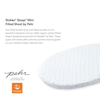 Foto 3 | Foto 3 | Sábana Bajera Ajustable Stokke Sleepi Mini de Pehr Algodón Orgánico - Venta Internacional