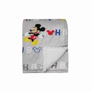 Foto 1 | Foto 1 | Manta Disney Cudlie Baby Boy Mickey Mouse Mnk/sherpa - Venta Internacional.