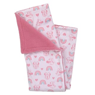 Foto 4 | Foto 4 | Set De Mantas Para Bebés Disney Minnie Mouse Sherpa Super Soft - Venta Internacional.