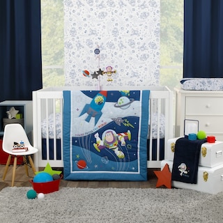 Foto 4 | Foto 4 | Sábana Para Cuna Disney Toy Story Outta This World, Azul Y Blanca - Venta Internacional.