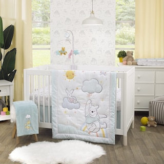 Foto 5 | Foto 5 | Sábana Para Cuna Disney Winnie The Pooh Hello Sunshine Con Piglet & Tigger - Venta Internacional.