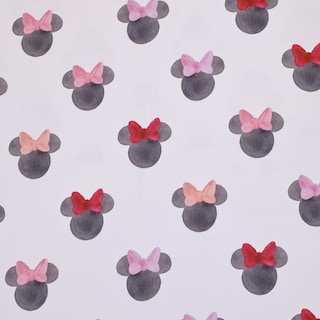 Foto 5 | Foto 5 | Sábana Para Cuna Disney Minnie Mouse Con Acuarela Minnie Ears - Venta Internacional.