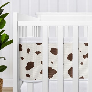 Foto 4 | Foto 4 | Forro De Malla Para Cuna Sweet Jojo Designs + Breathablebaby Brown - Venta Internacional.