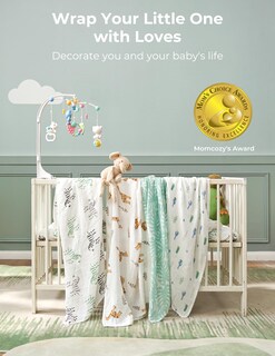 Foto 7 | Foto 7 | Manta Para Pañales Momcozy Con Los Mejores Deseos De Jungle Trails & Wild Pals - Venta Internacional.