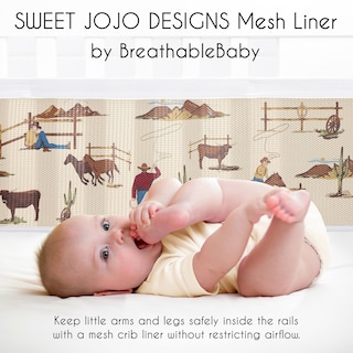 Foto 3 | Foto 3 | Forro De Malla Para Cuna Sweet Jojo Designs + Breathablebaby - Venta Internacional.