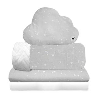 Foto 1 | Foto 1 | Juego De Blancos Para Mini Colecho 50x90 Cm Nap Baby Para Bebé (4 Piezas) - Constelaciones