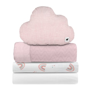 Foto 1 | Foto 1 | Juego De Blancos Para Colecho 70x100 Cm Nap Baby Para Bebé (4 Piezas) - Arcoiris Love