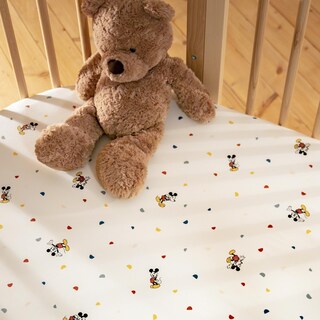 Foto 5 | Foto 5 | Sábana Bajera Ajustable Stokke Sleepi Mini V3 Mickey Celebration De Algodón - Venta Internacional.