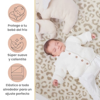 Foto 2 | Foto 2 | Sábana De Cajón Para Cuna 70x130cm Nap Baby - Manchitas