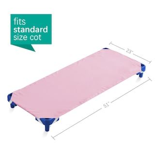 Foto 2 | Foto 2 | Sábanas Para Cuna Biloban Tamaño Estándar Para Guardería/preescolar Paquete De 2 Color Rosa - Venta Internacional.