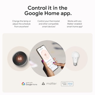 Foto 7 | Foto 7 | Termostato Inteligente Google Nest Learning (4.ª Generación, 2024) Con Sensor - Venta Internacional.