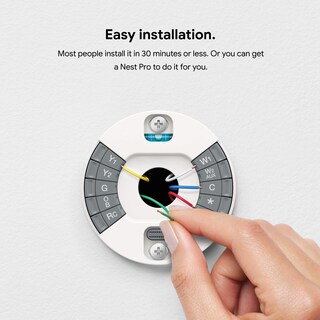 Foto 6 | Foto 6 | Termostato Inteligente Nest Learning De Tercera Generación Con Alexa, Negro Espejo - Venta Internacional.