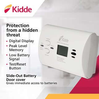 Foto 2 | Foto 2 | Detector De Monóxido De Carbono Kidde Con Batería Aa Portátil - Venta Internacional.