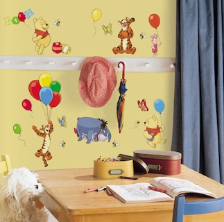 Foto 2 | Foto 2 | Vinilos Decorativos Disney Winnie The Pooh And Friends Roommates - Venta Internacional.