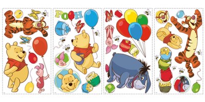 Foto 3 | Foto 3 | Vinilos Decorativos Disney Winnie The Pooh And Friends Roommates - Venta Internacional.