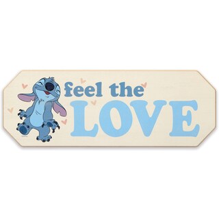 Foto 1 | Foto 1 | Decoración De Pared Open Road Brands Disney Lilo Y Stitch Wood - Venta Internacional.