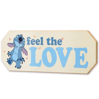 Foto 2 | Foto 2 | Decoración De Pared Open Road Brands Disney Lilo Y Stitch Wood - Venta Internacional.