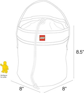 Foto 7 | Foto 7 | Cubeta Con Cierre De Almacenamiento Lego Naranja - Venta Internacional.