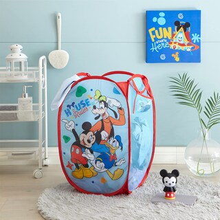 Foto 4 | Foto 4 | Cesta Plegable Idea Nuova Disney Mickey Mouse, 21,5 X 34 X 34 Cm - Venta Internacional.