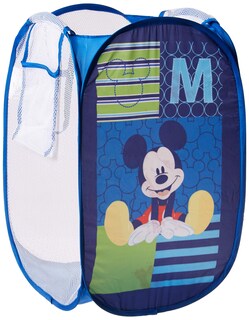 Foto 1 | Foto 1 | Cesta Plegable Con Diseño De Mickey Mouse De Disney, 100% Poliéster - Venta Internacional.
