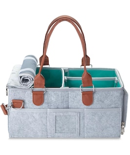 Foto 1 | Foto 1 | Organizador De Pañales Mr. Pen Baby Con Tapa De Fieltro Gris - Venta Internacional.