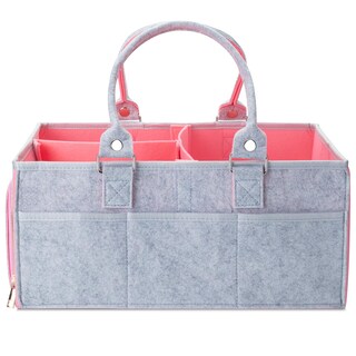 Foto 1 | Foto 1 | Organizador De Pañales Para Bebés Con Diseño De Mr. Pen, Color Rosa - Venta Internacional.