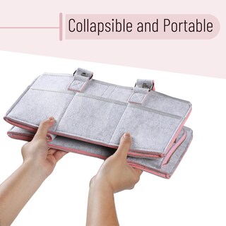 Foto 7 | Foto 7 | Organizador De Pañales Para Bebés Con Diseño De Mr. Pen, Color Rosa - Venta Internacional.