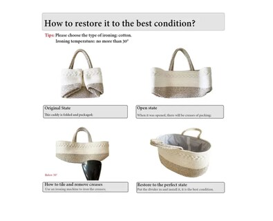 Foto 4 | Foto 4 | Baby Xtellar  Organizer Para Niña Boy Cotton Rope Nurser