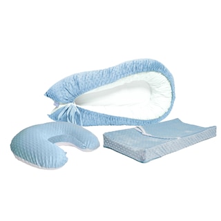 Foto 1 | Foto 1 | Pack De Bebé Con Nido + Almohada De Lactancia + Cambiado Azul
