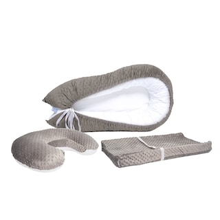 Foto 1 | Foto 1 | Pack De Bebé Con Nido + Almohada De Lactancia + Cambiado Gris