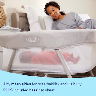 Foto 3 | Foto 3 | Cuna De Cama Graco Dreammore Willow Para Recién Nacidos De 0 A 6 M - Venta Internacional.
