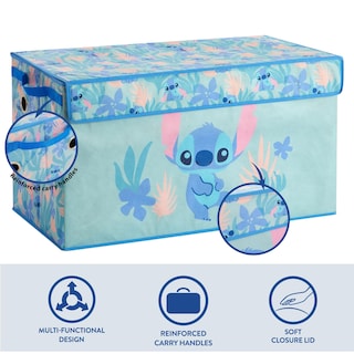 Foto 4 | Foto 4 | Baúl De Almacenamiento Plegable Idea Nuova Disney Stitch 28,5 X 14,5 X 16 Cm - Venta Internacional.