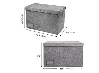Foto 2 | Foto 2 | Magnífica Caja De Almacenamiento De Juguetes Xtellar, Extragrande Y Plegable